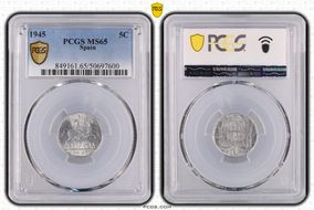 1945 5C MS65
