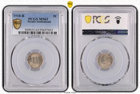 1910-B 5C MS63