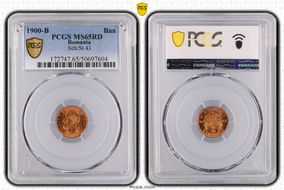 1900-B Ban Sch/St 43 MS65RD