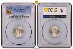 1945-D 20C MS65