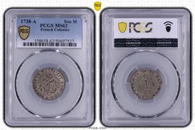 1738-A Sou M MS62
