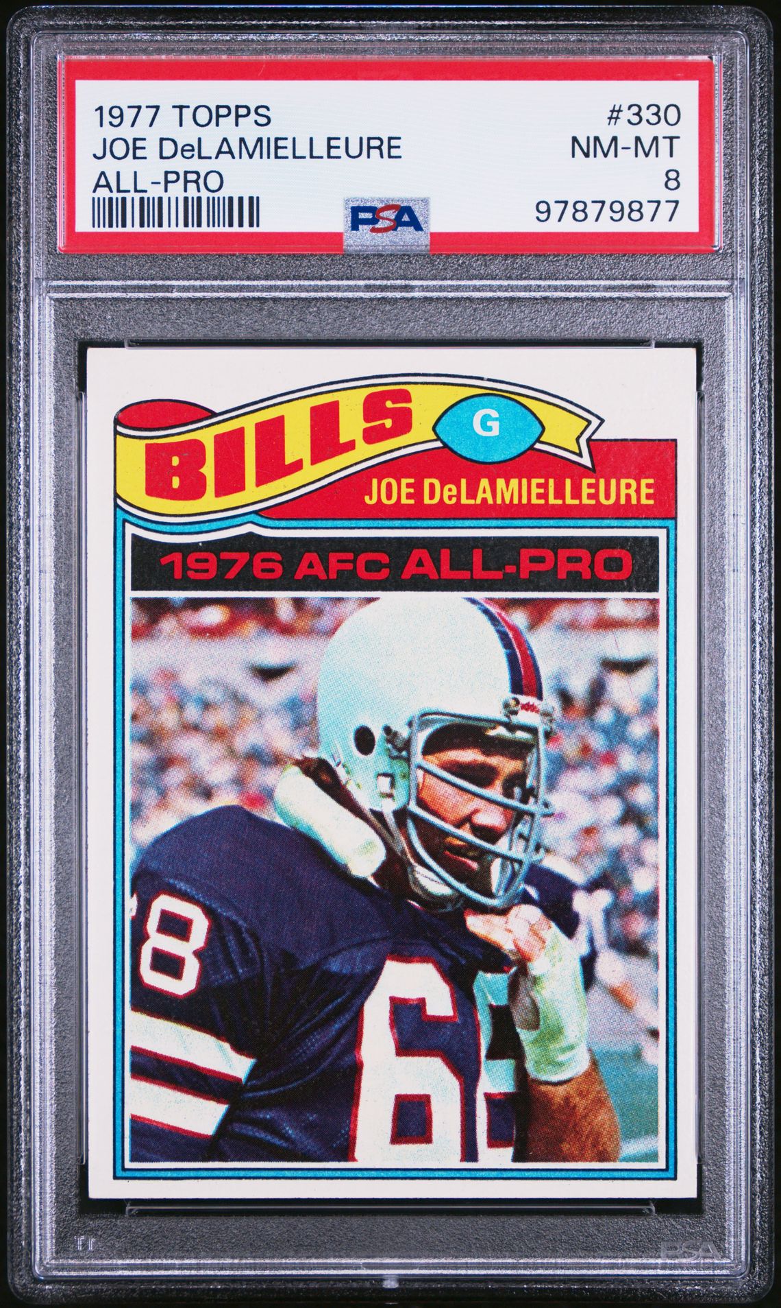 1977 Topps TOPPS ALL-PRO #330 Joe Delamielleure front