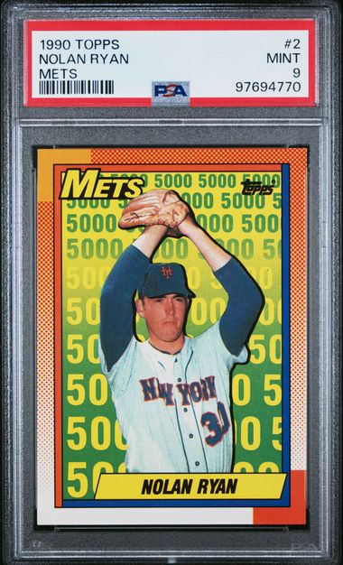 Topps Nolan Ryan front