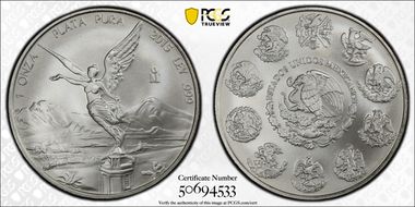 2015-Mo Onza Libertad Ag MS69
