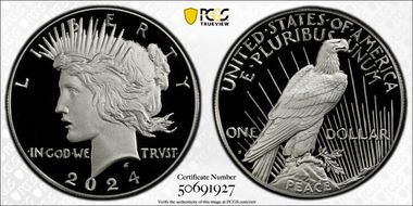 2024-S $1 Peace Dollar PR69DCAM