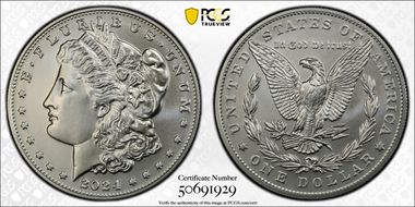 2024 $1 Morgan Dollar MS70
