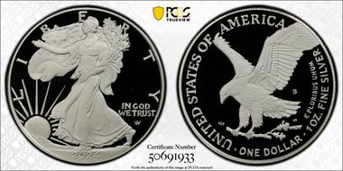 2024-S $1 Silver Eagle PR69DCAM