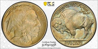 1913 5C T-2, DDR, FS-1801 AU58