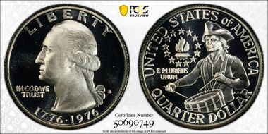 1976-S 25C Silver PR69DCAM