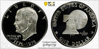1976-S $1 Silver PR69DCAM