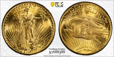 1927 $20 MS64
