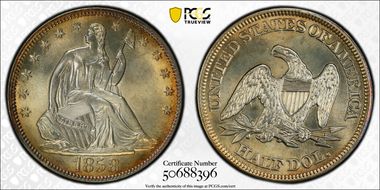 1858 50C N1