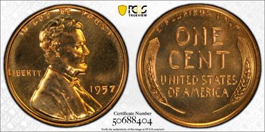 1957 1C PR67RD