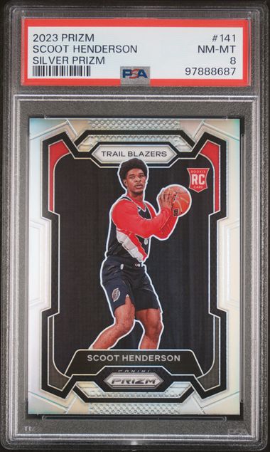 2023 Panini Prizm Silver #141 Scoot Henderson front