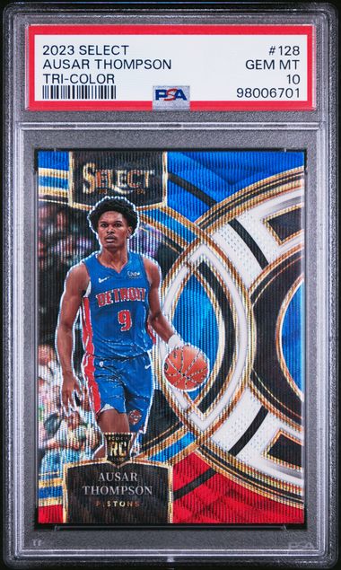 2023 Panini Select #128 Ausar Thompson front