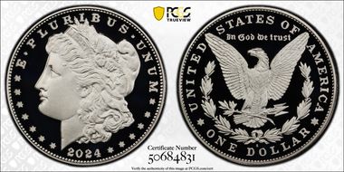 2024-S $1 Morgan Dollar First Strike PR70DCAM
