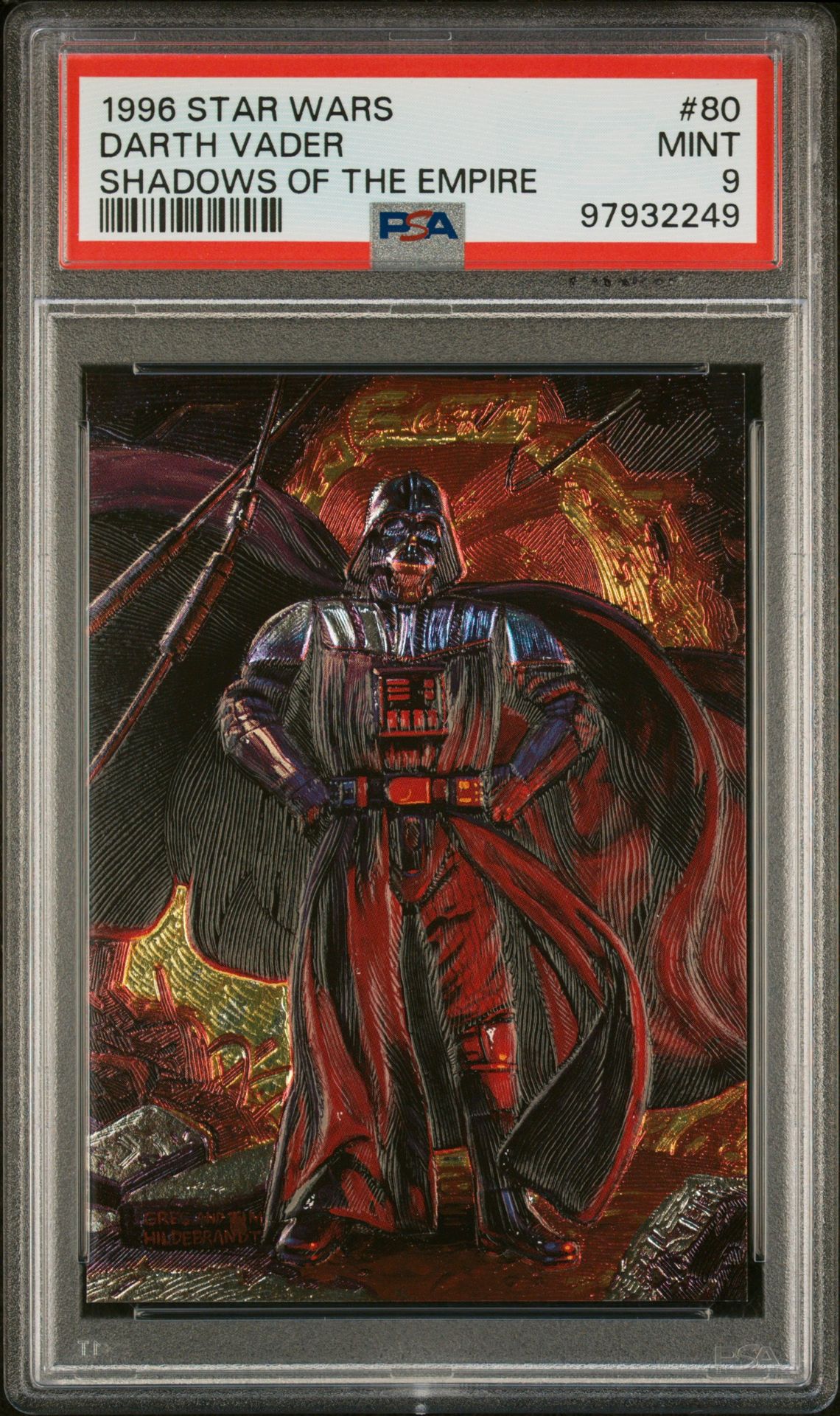1996 Topps #80 Darth Vader front