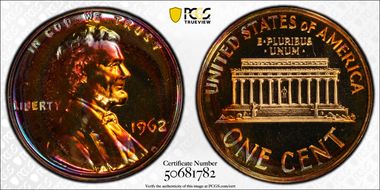 1962 1C PR67RB