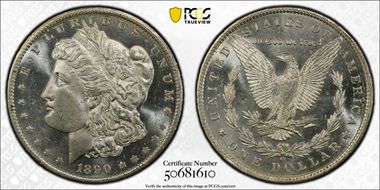 1890-O $1 MS64PL