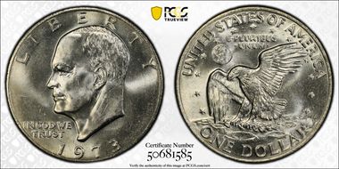 1973 $1 MS64