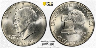1976 $1 Type 2 MS65