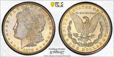 1878-S $1 MS66