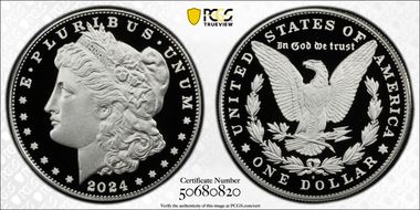 2024-S $1 Morgan Dollar First Strike PR70DCAM