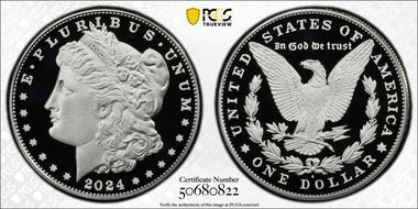 2024-S $1 Morgan Dollar First Strike PR70DCAM
