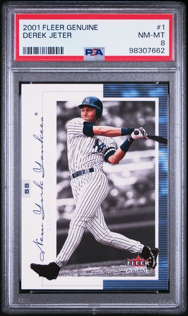 Fleer Derek Jeter front
