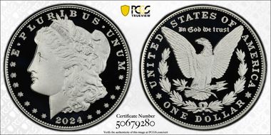 2024-S $1 Morgan Dollar First Strike PR70DCAM