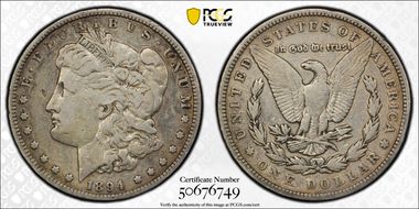1894 $1 F15