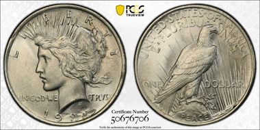 1922 $1 MS63
