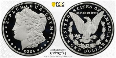 2024-S $1 Morgan Dollar First Strike PR70DCAM