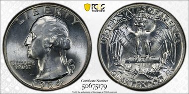 1964 25C DDR, FS-803 MS63