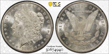 1881-CC $1 MS63
