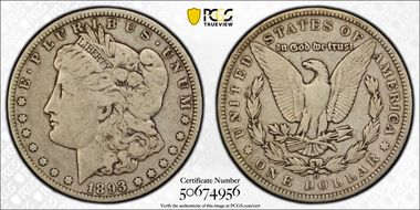 1893-O $1 F12