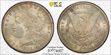 1885-CC $1 MS62