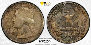 1957 25C Type B Reverse, FS-901 MS66