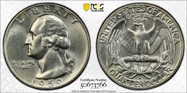 1959-D 25C RPM FS-501 MS63