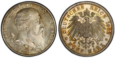 1902 5 Mk 50th Year J-31 MS66