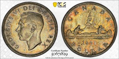 1951 S$1 SWL AU58