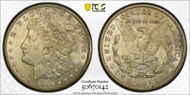 1921-S $1 MS63