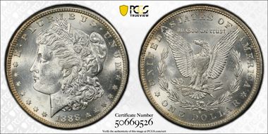 1888-S $1 MS64
