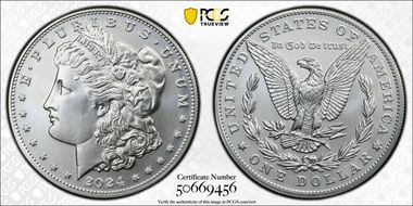 2024 $1 Morgan Dollar First Strike MS69