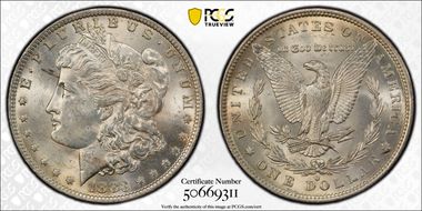 1883-O $1 MS63