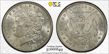 1900 $1 MS65