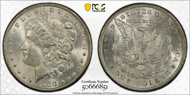 1900 $1 MS65