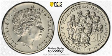 2003 20C Volunteers MS66