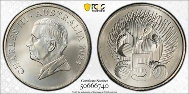 2024 5C Wooden Echidna - Baby Set MS67