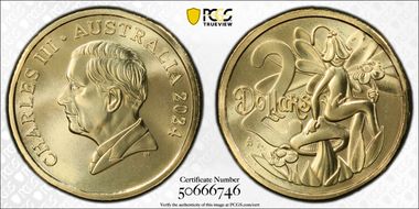 2024 $2 Tooth Fairy MS69